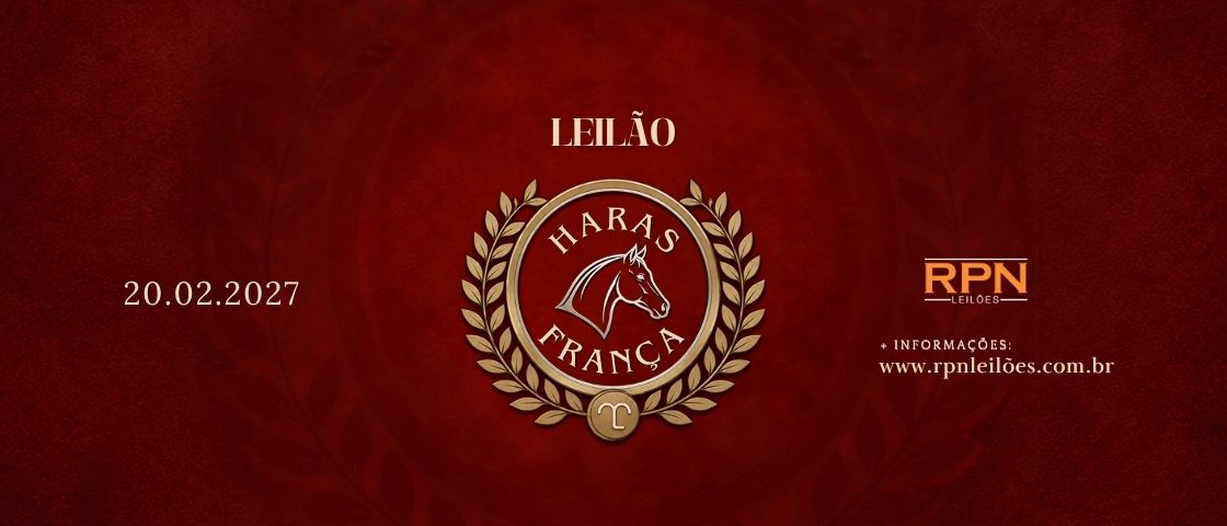 Slide LEILÃO HARAS FRANÇA