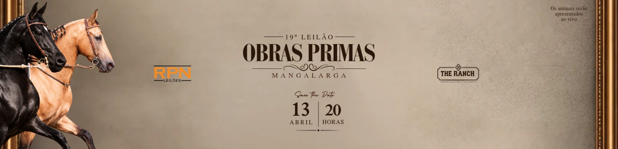 Slide 19° LEILÃO OBRAS PRIMAS